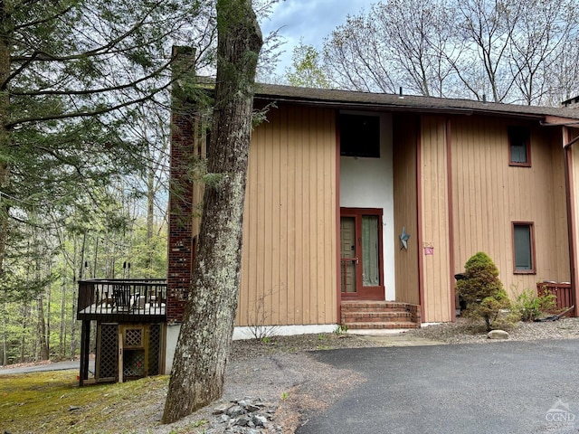 23 Townhouse Ln Unit D 1, Windham, NY 12496 - view of outdoor structure featuring entry steps