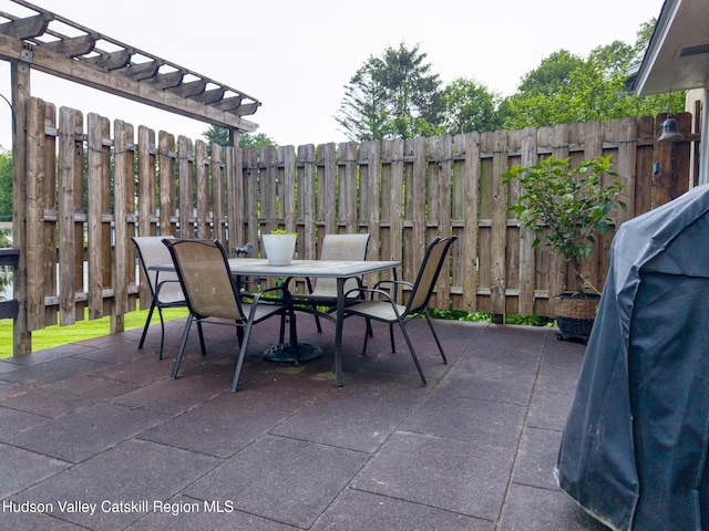 65 Lamb Ave, Saugerties, NY 12477 - view of patio / terrace with outdoor dining area