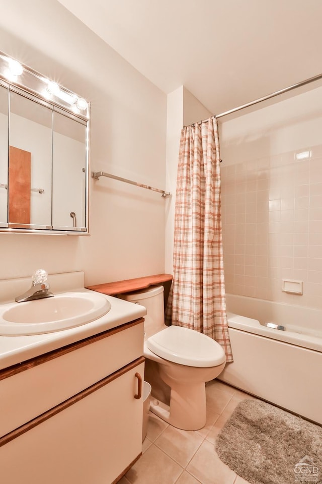 91 Windham Ridge Rd Unit 18B, Windham, NY 12496 - bathroom with tile patterned floors, vanity, toilet, and shower / tub combo