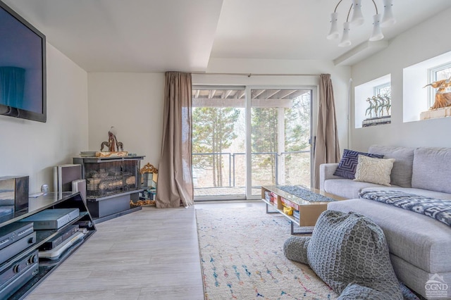 219 Sleepy Hollow Rd, Athens, NY 12015 - living room with wood finished floors
