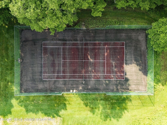 19 Dug Rd, Accord, NY 12404 - aerial view of property and surrounding area featuring property parcel outlined