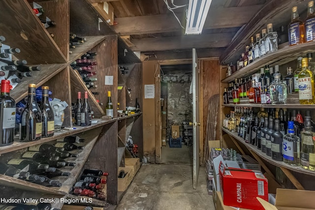 view of storage room