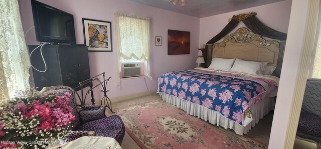 5320 Rte 23, Windham, NY 12496 - bedroom featuring carpet and cooling unit