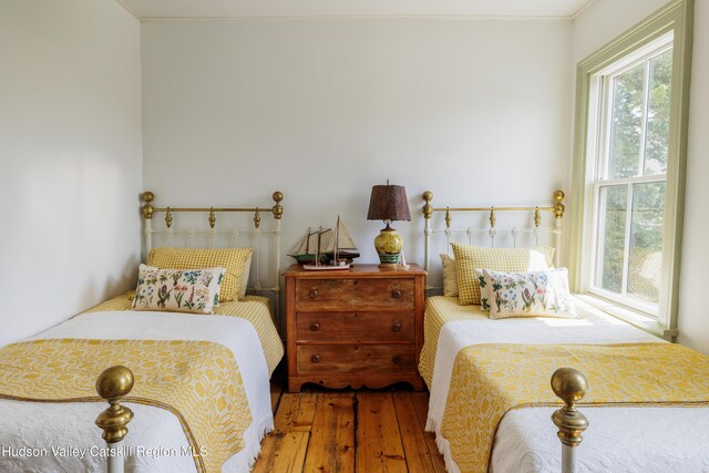 225 Robinson St, Hudson, NY 12534 - bedroom featuring hardwood / wood-style floors