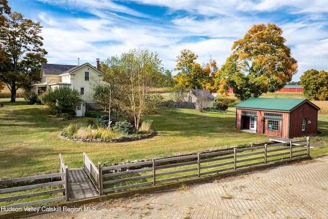 1030 County Route 27a, Ancram, NY 12502 - view of yard
