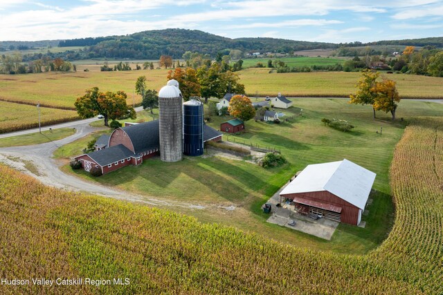 1030 County Route 27a, Ancram, NY 12502 - aerial view of sparsely populated area