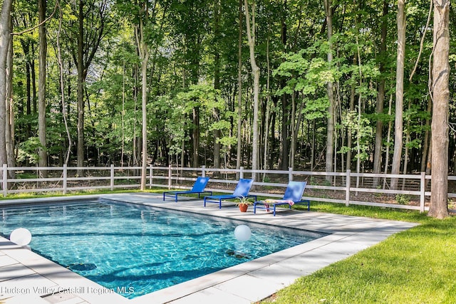 view of swimming pool