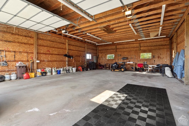 187 Mt Jeffereson Rd, Jefferson, NY 12167 - garage with a garage door opener