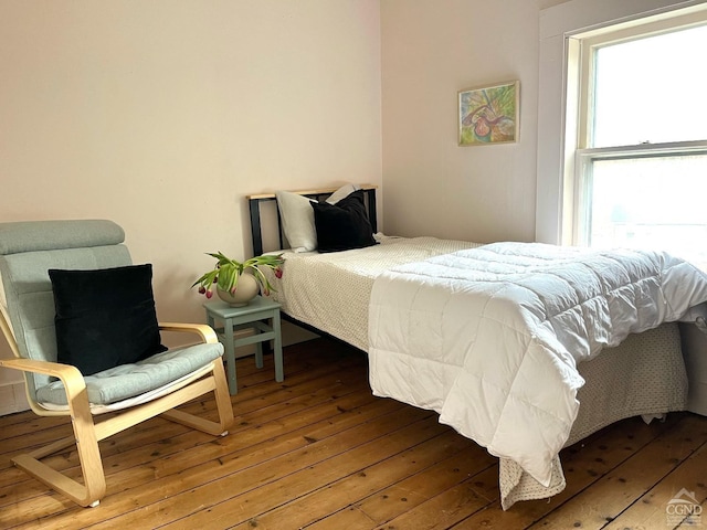 52 Church St, Philmont, NY 12565 - bedroom featuring hardwood / wood-style flooring