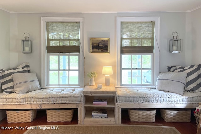 939 Joseph Chadderdon Rd, Acra, NY 12405 - bedroom featuring wood finished floors and crown molding