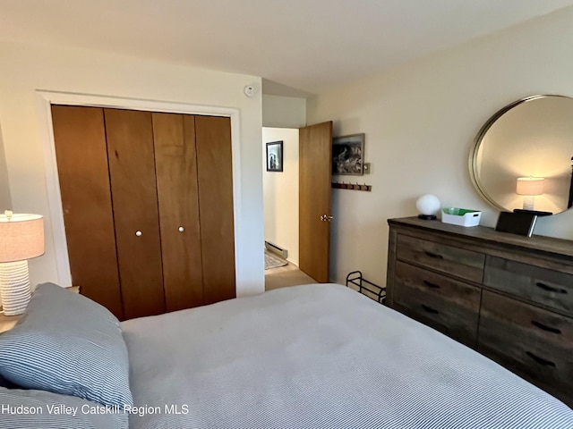 72 Hunter Dr Unit L-1, Hunter, NY 12442 - bedroom featuring a closet