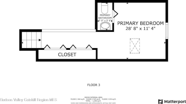 2846 Rte 32, Saugerties, NY 12477 - plan