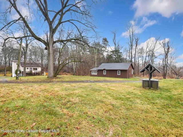 2846 Rte 32, Saugerties, NY 12477 - view of yard featuring an outdoor structure