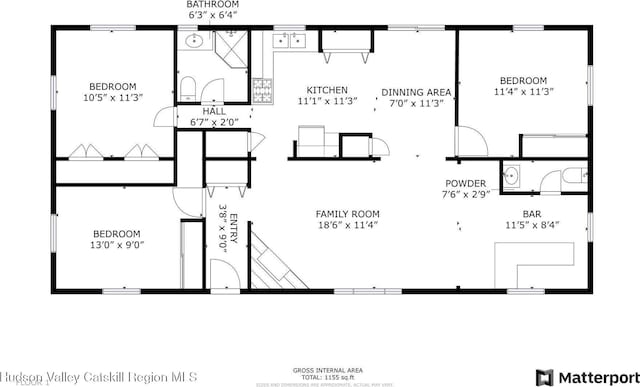 315 Begley Rd, Windham, NY 12496 - view of room layout