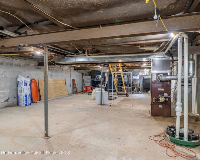 315 Begley Rd, Windham, NY 12496 - view of unfinished below grade area