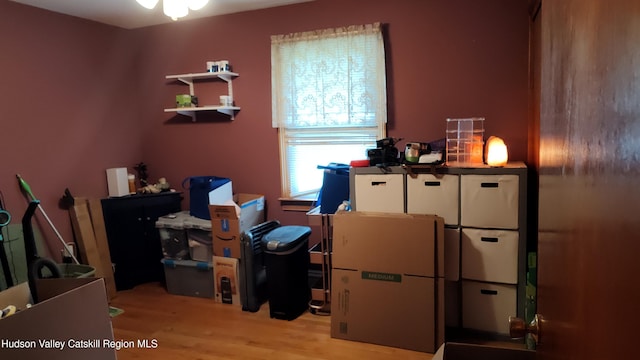 56 Church St, Plattekill, NY 12589 - home office with light wood finished floors