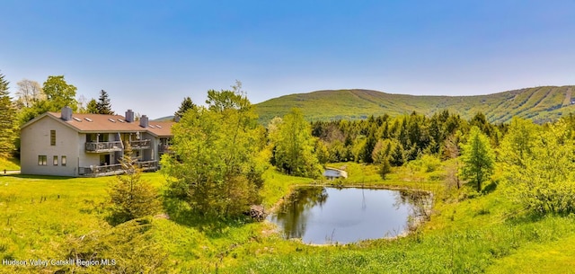 28 Loo Bridge Ln Unit 22A, Windham, NY 12496 - view of mountain backdrop with a nearby body of water