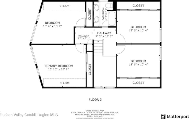 59 Mountain Dr, Hunter, NY 12442 - view of room layout