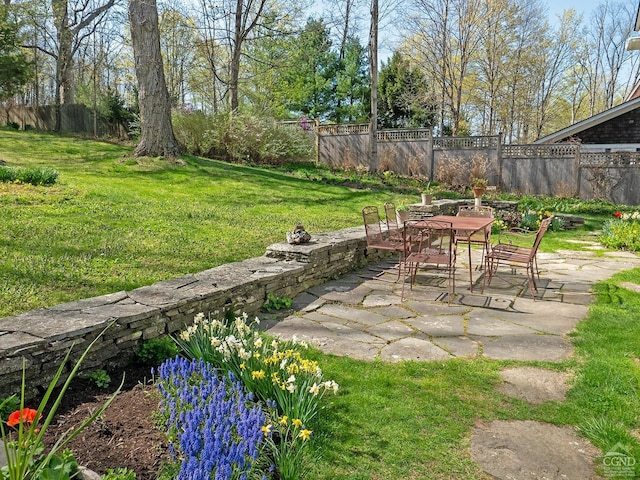 2456 State Route 82, Ancram, NY 12502 - view of yard featuring a patio area and outdoor dining area