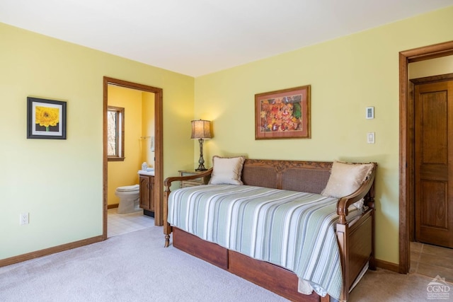 213 Botti Dr, Hunter, NY 12442 - bedroom with carpet flooring and ensuite bath