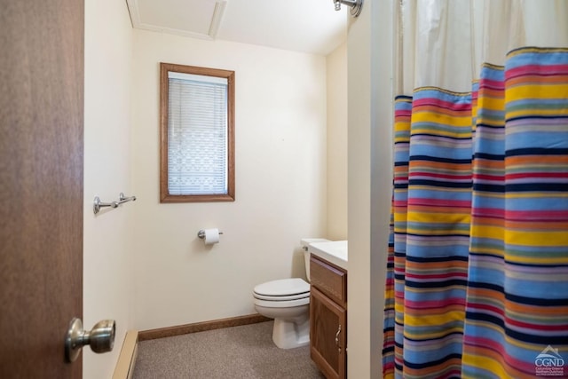 213 Botti Dr, Hunter, NY 12442 - full bathroom featuring vanity and a shower with curtain