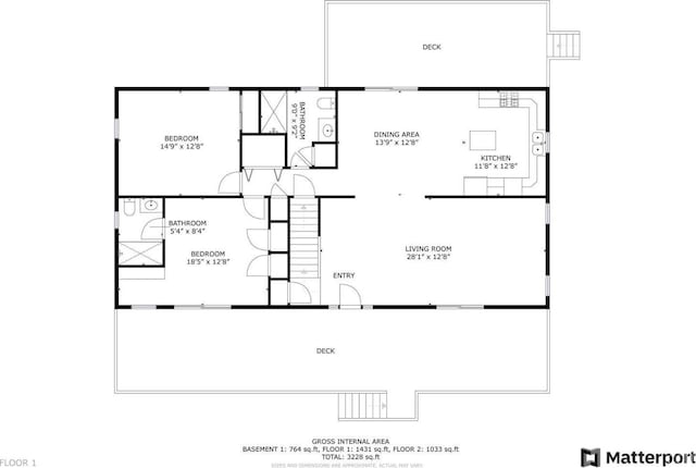 213 Botti Dr, Hunter, NY 12442 - view of property floor plan