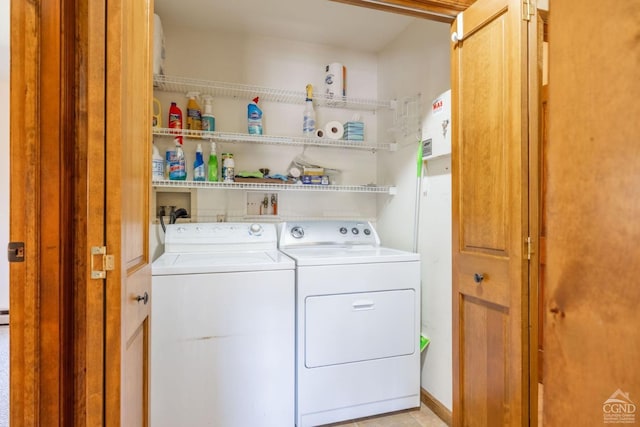 213 Botti Dr, Hunter, NY 12442 - laundry area with separate washer and dryer