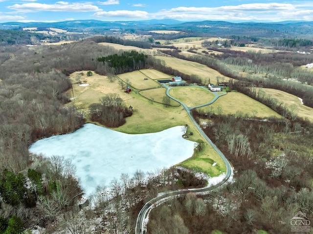 311 County Route 13, Old Chatham, NY 12136 - view of rural area with a mountainous background