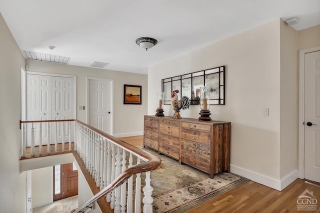 311 County Route 13, Old Chatham, NY 12136 - corridor with wood finished floors and baseboards