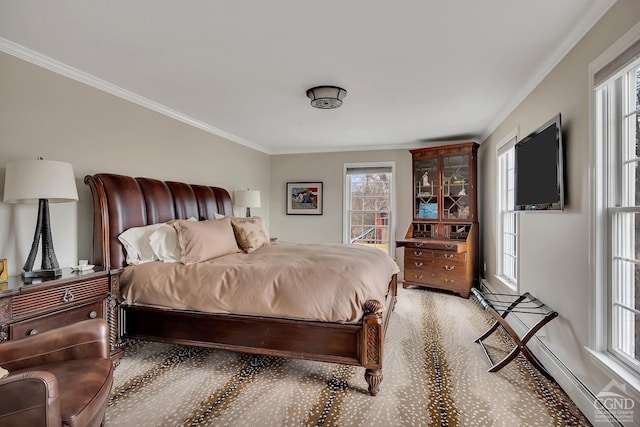 311 County Route 13, Old Chatham, NY 12136 - bedroom with ornamental molding