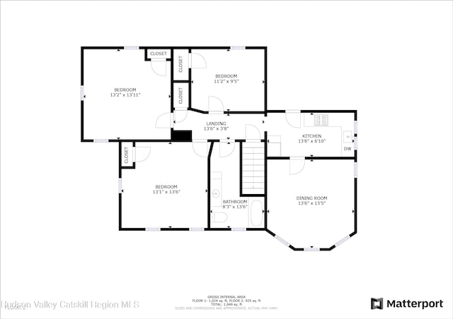 20-22 Milton Ave, Highland, NY 12528 - home floor plan