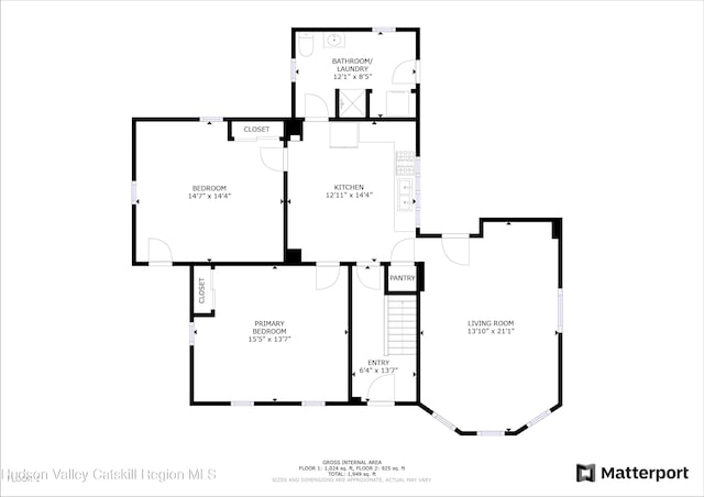 20-22 Milton Ave, Highland, NY 12528 - property floor plan