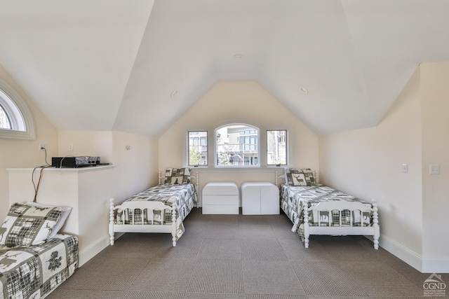 88 Gaby Ln, Hunter, NY 12442 - bedroom with multiple windows and vaulted ceiling