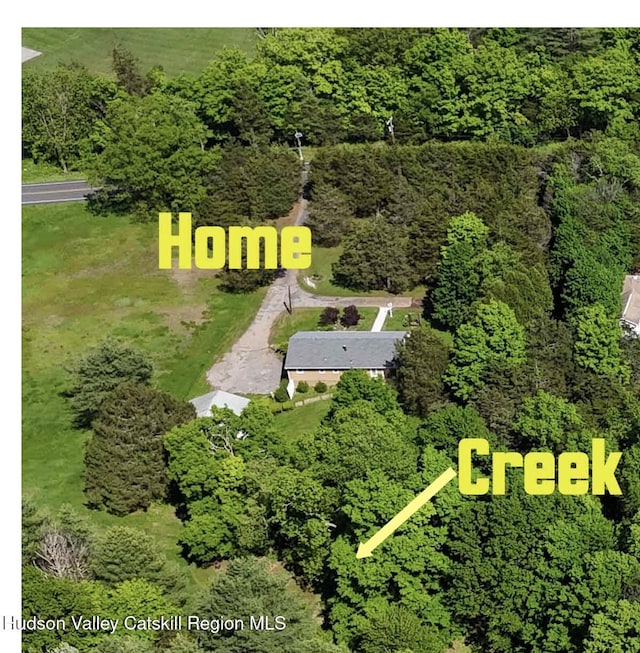 55 Harry Wells Rd, Saugerties, NY 12477 - bird's eye view