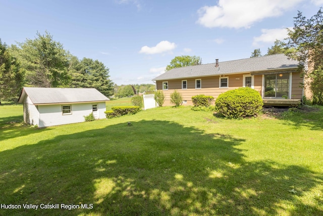 55 Harry Wells Rd, Saugerties, NY 12477 - view of grassy yard