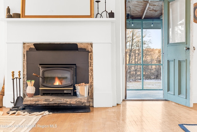 660-668 N Chodikee Lake Rd, Highland, NY 12528 - detailed view of wood finished floors