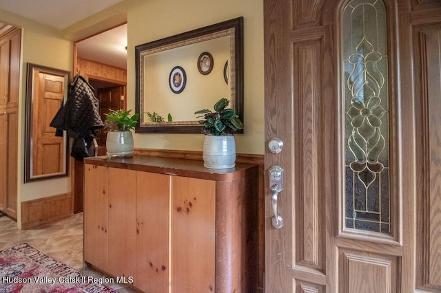 view of reception area