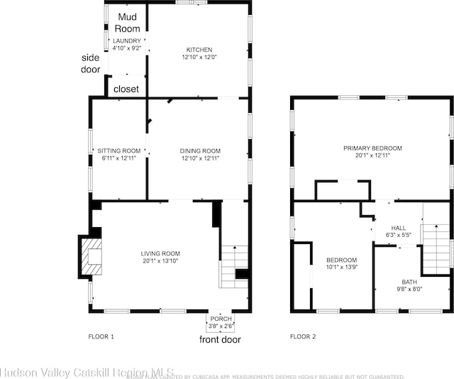 7 Paul Ave, Hudson, NY 12534 - view of room layout