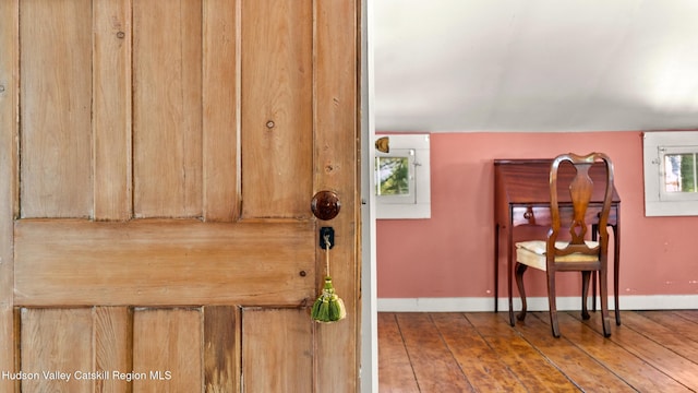 7 Paul Ave, Hudson, NY 12534 - detailed view of wood finished floors and baseboards
