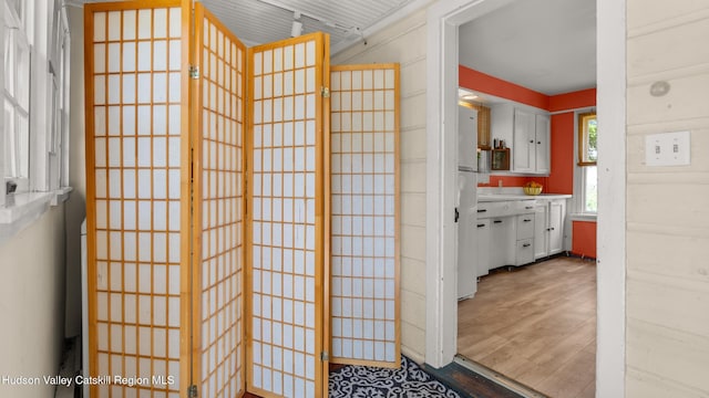7 Paul Ave, Hudson, NY 12534 - bathroom with wood finished floors and vanity