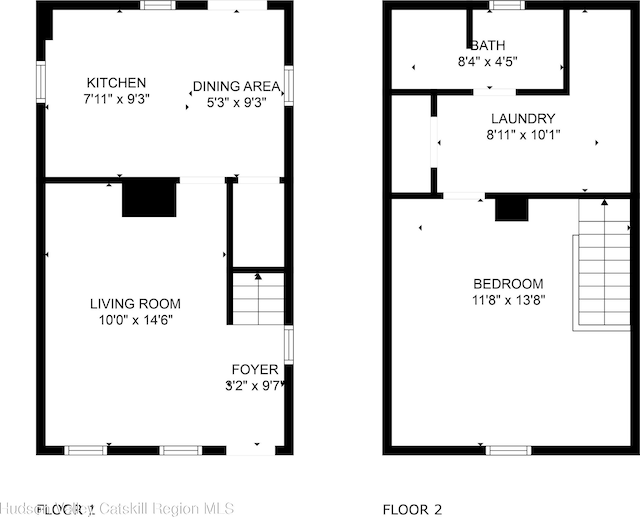 38 Emerick St, Kingston, NY 12401 - view of room layout