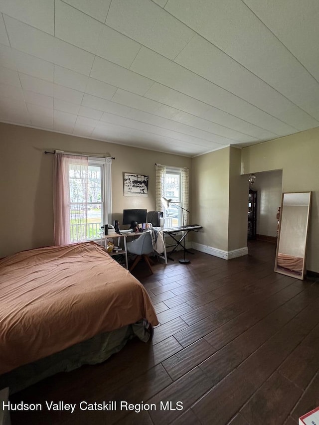 244 Jefferson Hts, Catskill, NY 12414 - bedroom featuring wood finished floors and baseboards