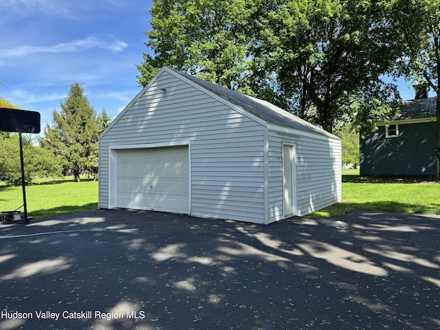 244 Jefferson Hts, Catskill, NY 12414 - view of detached garage