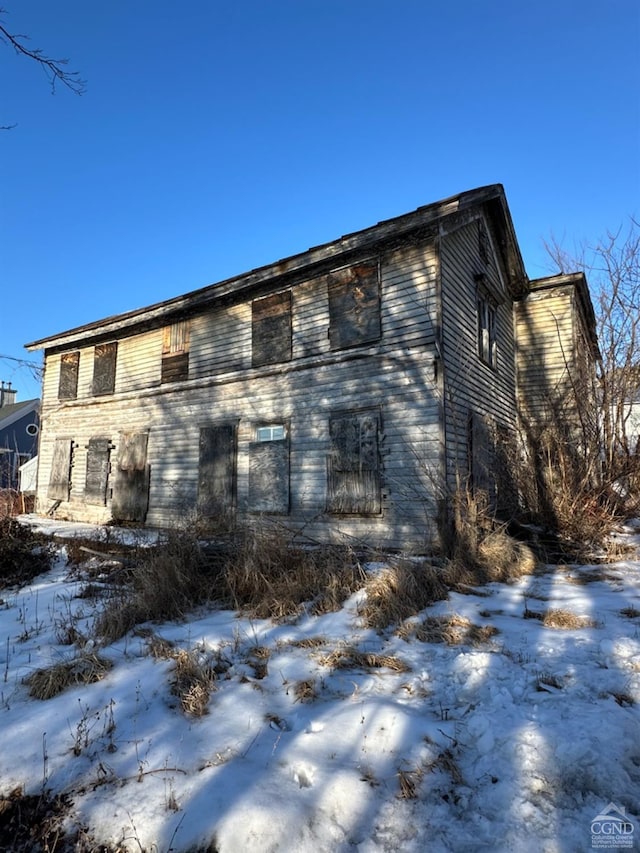 4 Ellsworth St, Claverack, NY 12565 - view of snow covered exterior
