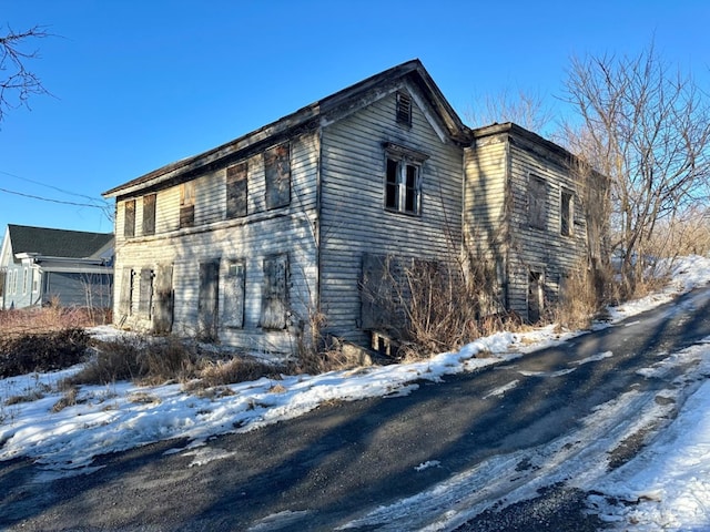 4 Ellsworth St, Claverack, NY 12565 - view of snow covered exterior