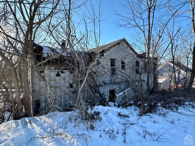 4 Ellsworth St, Claverack, NY 12565 - view of snow covered property