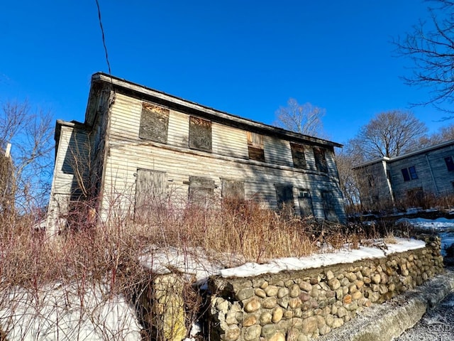 4 Ellsworth St, Claverack, NY 12565 - view of snow covered exterior