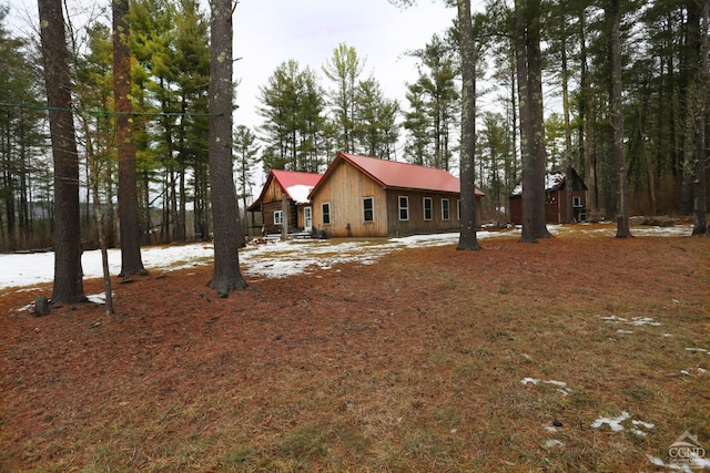 454 Niles Rd, Medusa, NY 12120 - view of front of house with metal roof