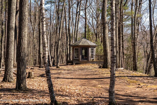 18 Striebel Rd, Woodstock, NY 12498 - exterior space featuring an outbuilding