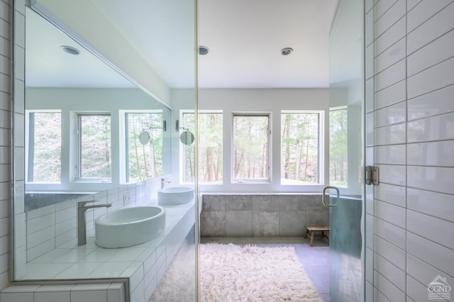 5015 Crow Hill Rd, Austerlitz, NY 12165 - bathroom featuring double vanity